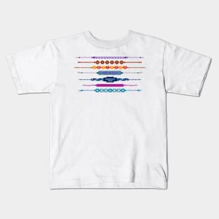 Midnight Friendship Bracelets Kids T-Shirt